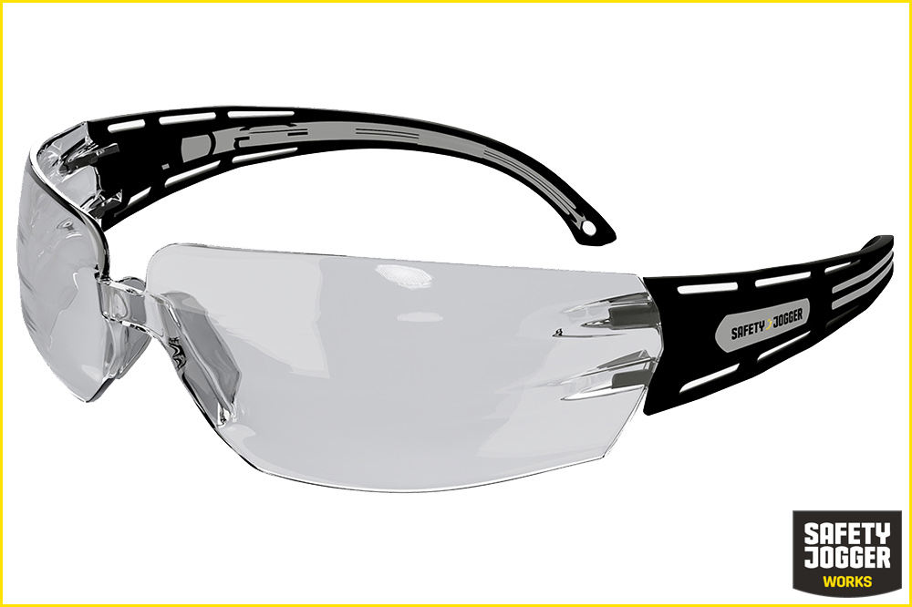 Safety Jogger YOHO Schutzbrille mit Anti-Beschlag-Beschichtung, klar