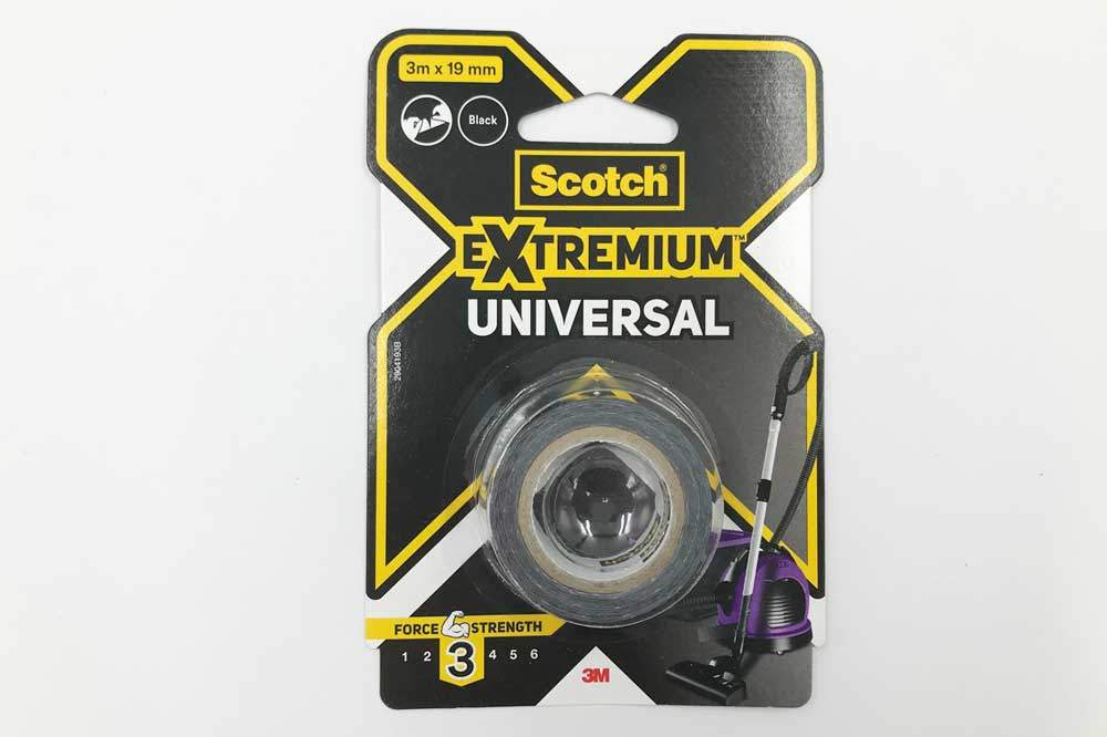 Scotch EXTREMIUM UNIVERSAL Gewebeband, 3 m x 19 mm, schwarz