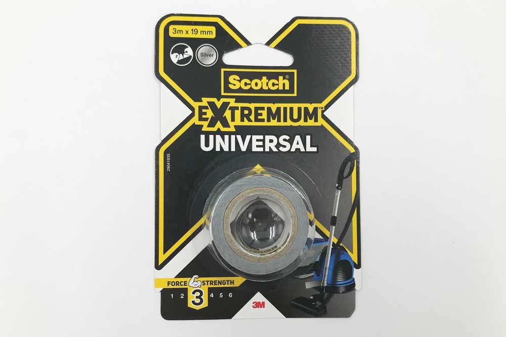 Scotch EXTREMIUM UNIVERSAL Gewebeband, 3 m x 19 mm, silber