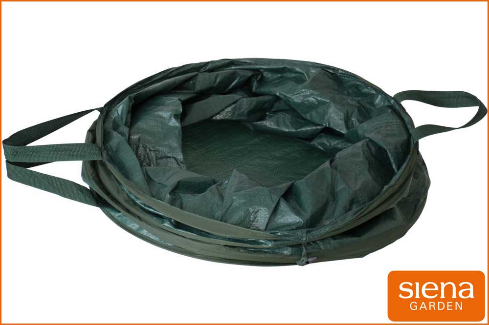 Siena Garden 311397 Gartensack mit Springrahmen, grün, 168 Liter – Bild 2
