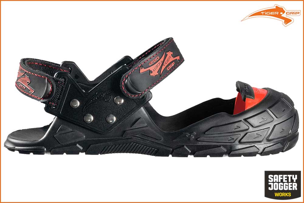 TIGER GRIP VISITOR INTEGRAL Rutschfester Überschuh, schwarz