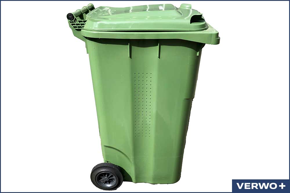 VERWO 03.24010 Kompostbehälter, Kunststoff, 240 Liter belüftet