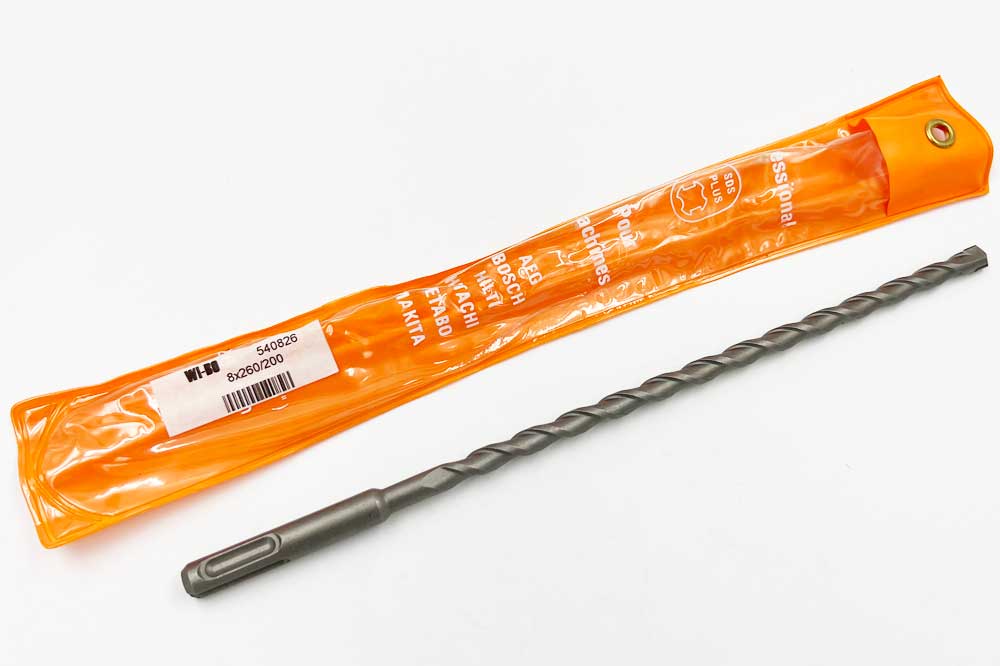 WIBO 540826 Hammerbohrer SDS-plus Ø 8.0x260x200 mm