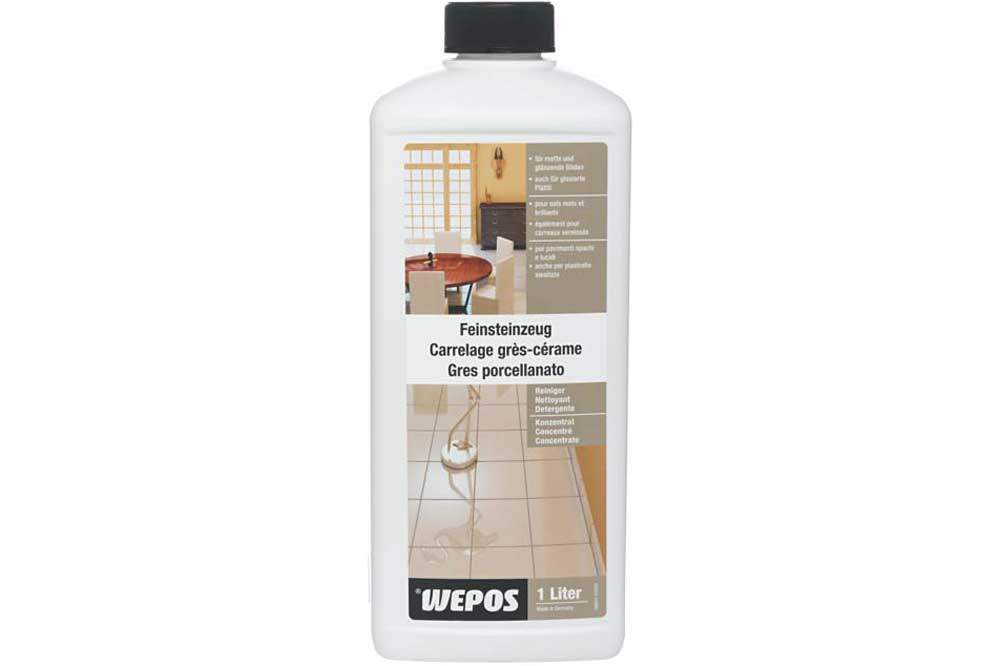 WEPOS Feinsteinzeug Reiniger Konzentrat, 1000 ml