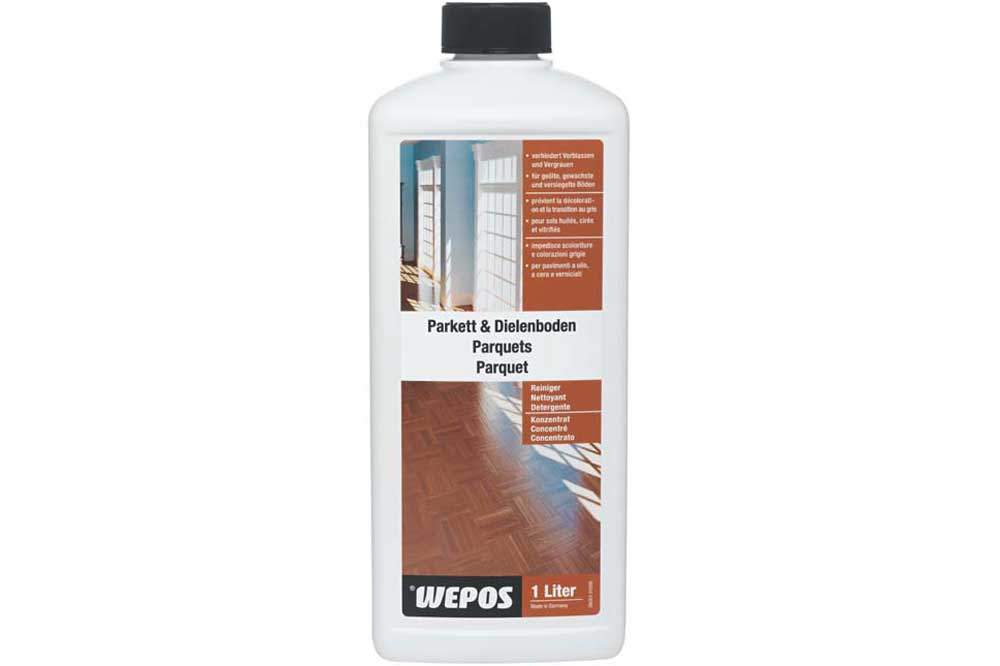 WEPOS Parkett- und Dielenboden Reiniger Konzentrat, 1000 ml
