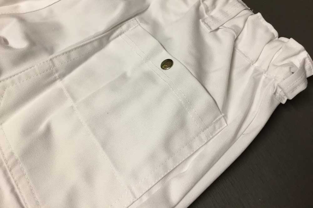 WORKfit Arbeitshosen für Maler, Fassadenreiniger, weiss – Bild 8