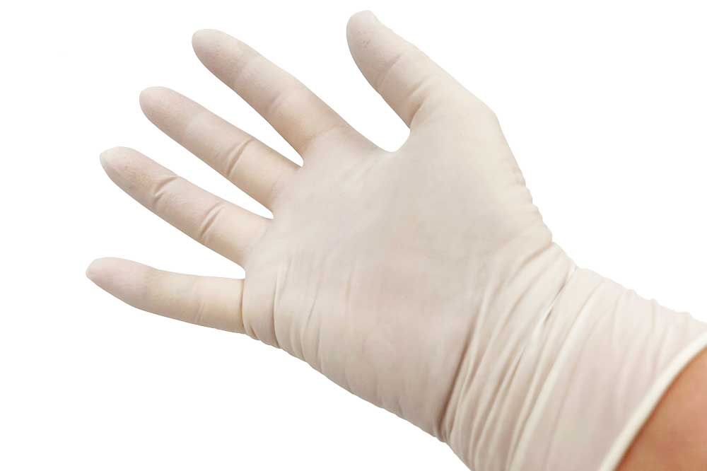 XTREME Latex-Einweghandschuhe, puderfrei, 100 Stück, Gr. S – Bild 2