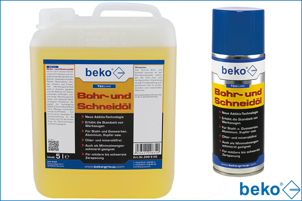 beko TecLine Bohr- und Schneidöl , 400 - 5000 ml