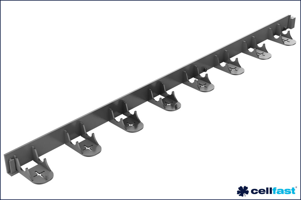 cellfast 30-260 Flexible Rasenkante UNIBORD, L 100 cm x H 45 mm