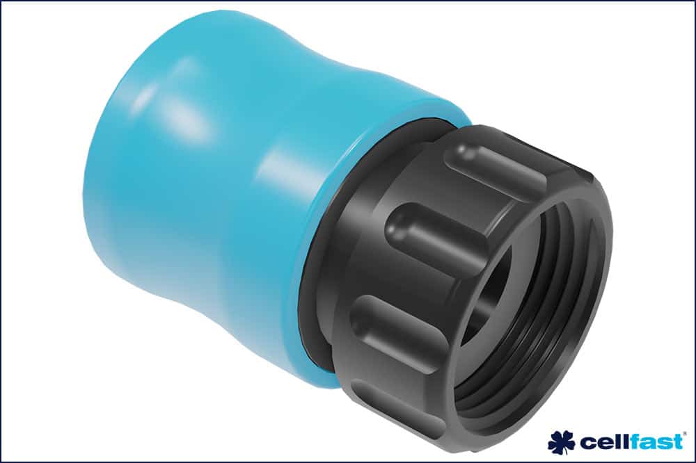 cellfast 51-133 Schnellverbindungsstück mit Innengewinde G3/4 – Durchlauf BASIC