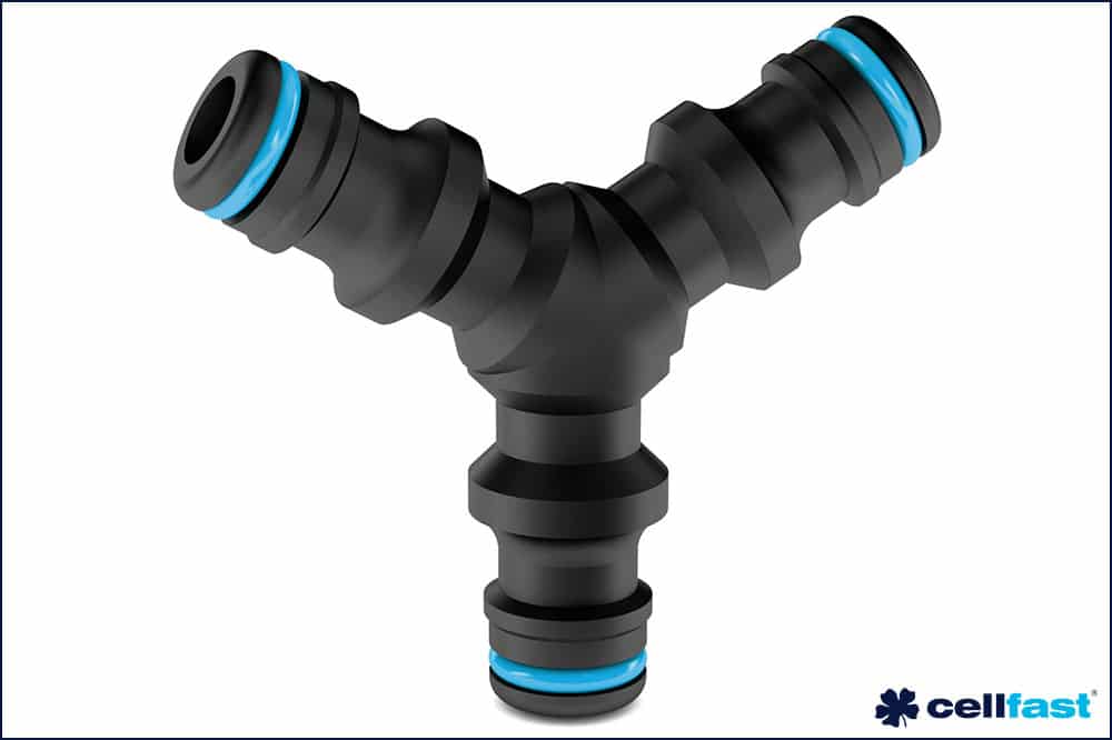 cellfast 53-205 3-Stück Verbinder Schnellverschluss-Nippel ENERGO