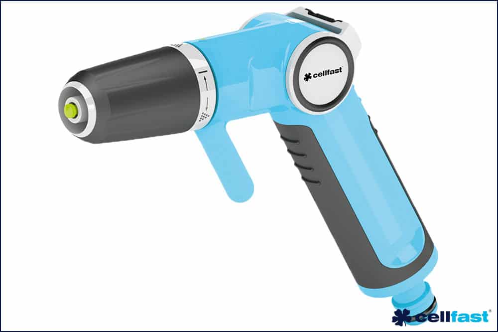 cellfast 53-320 Einfache Pistolenspritze ENERGO mit Schnellverschluss-Nippel