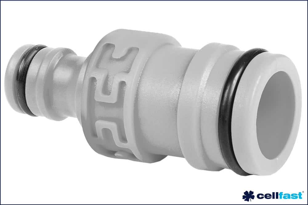 cellfast 57-058 Schlauchkupplung Schnellverschluss-Nippel mit Reduzierung CELLPRO 1 Zoll
