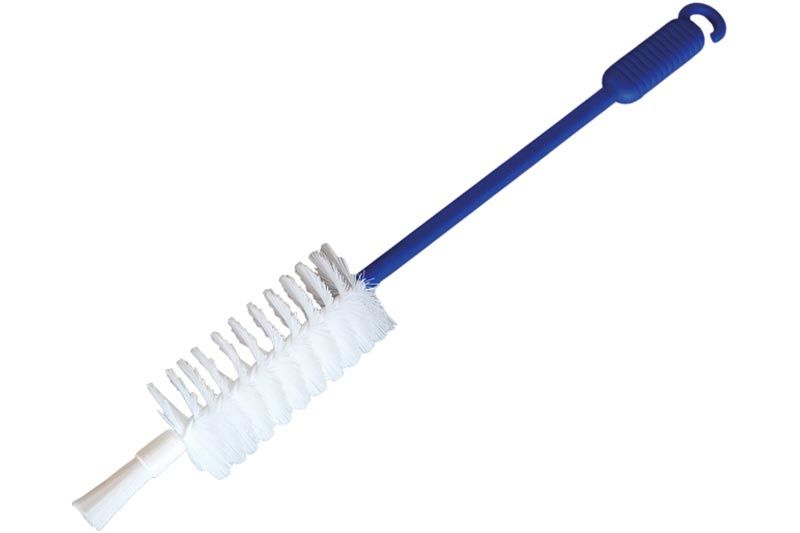 Edi Clean 51001 Flaschenputzer mit Büschel, Ø 50 mm, blau-weiss