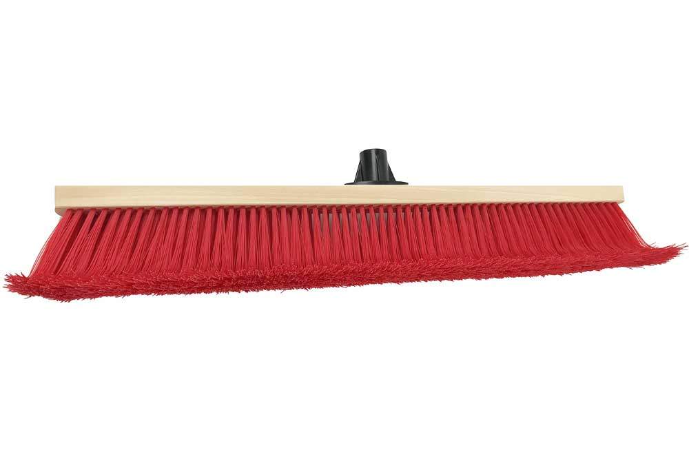 Fritze Krallenbesen Hof und Garten XL, 65 cm, rote Borsten – Bild 4