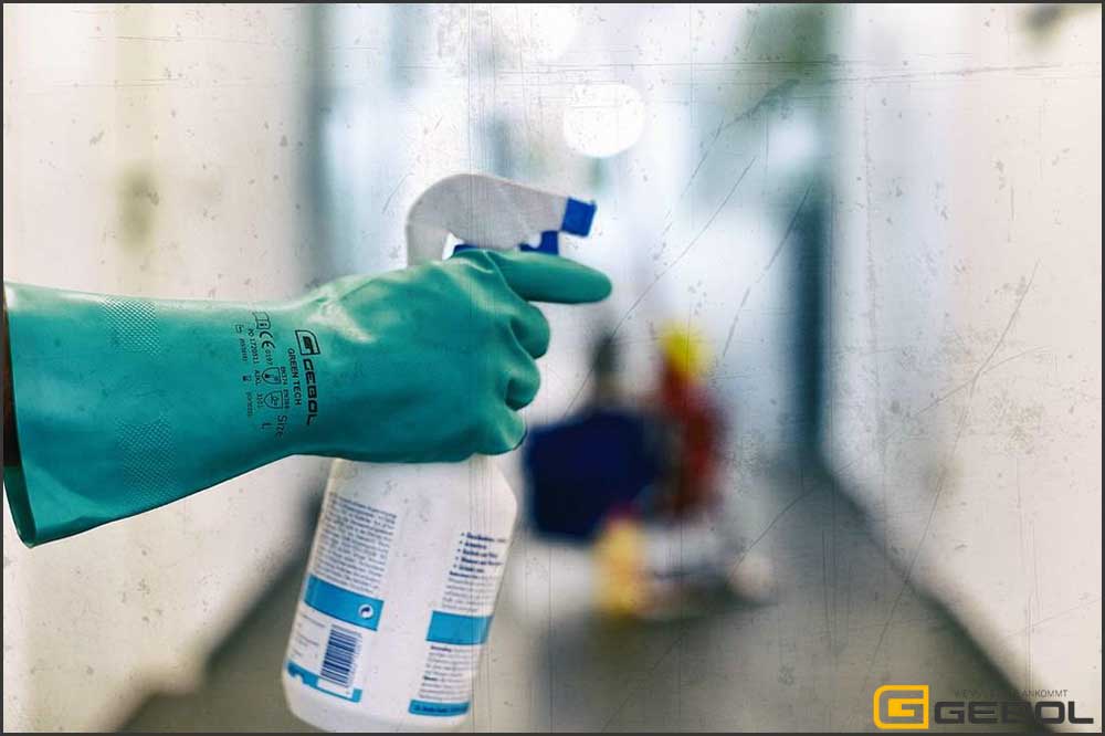 GEBOL Arbeitshandschuh Green Tech, Grösse L – Bild 4