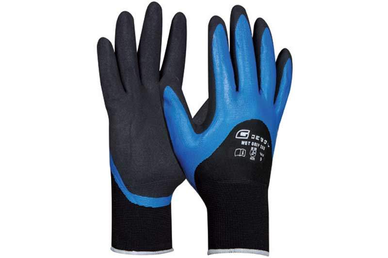 GEBOL Arbeitshandschuh Wet Grip, Grösse 10