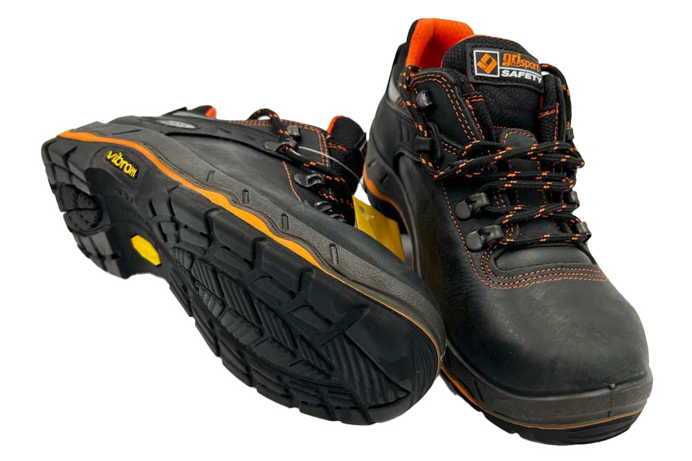 Grisport SAFETY vibram SRC Sicherheitsschuhe S3 Pro, orange-schwarz