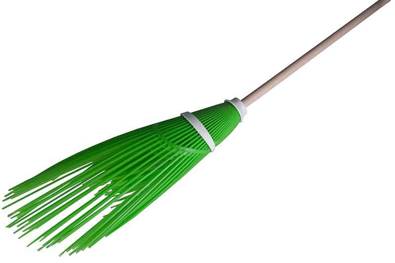 Edi Clean 41007 Hausplatzbesen Rapido V4, grün