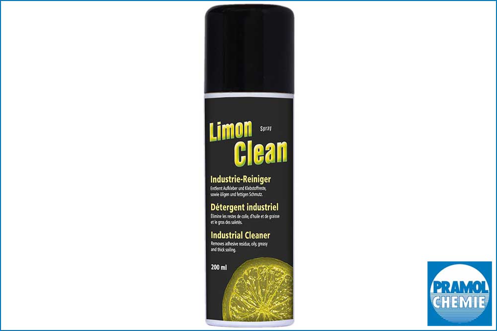 PRAMOL 17002.00190 LimonClean Spray - Klebestoffentferner, 200 ml