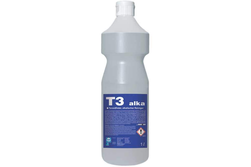 PRAMOL T3 alka - Tensidfreier, alkalischer Reiniger für Nikotin, Russ, usw., 1000 ml