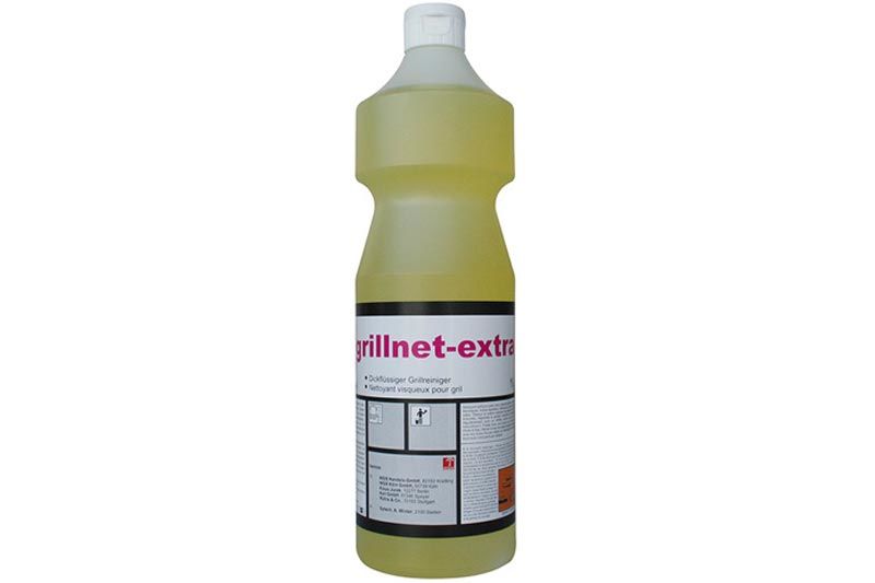 PRAMOL grillnet extra - Dickflüssiger Backofen und Grillreiniger, 1000 ml