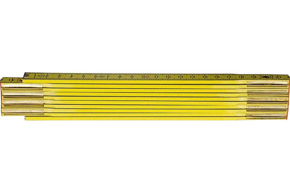 Rieffel Holz-Gliedermeter 200 cm, gelb