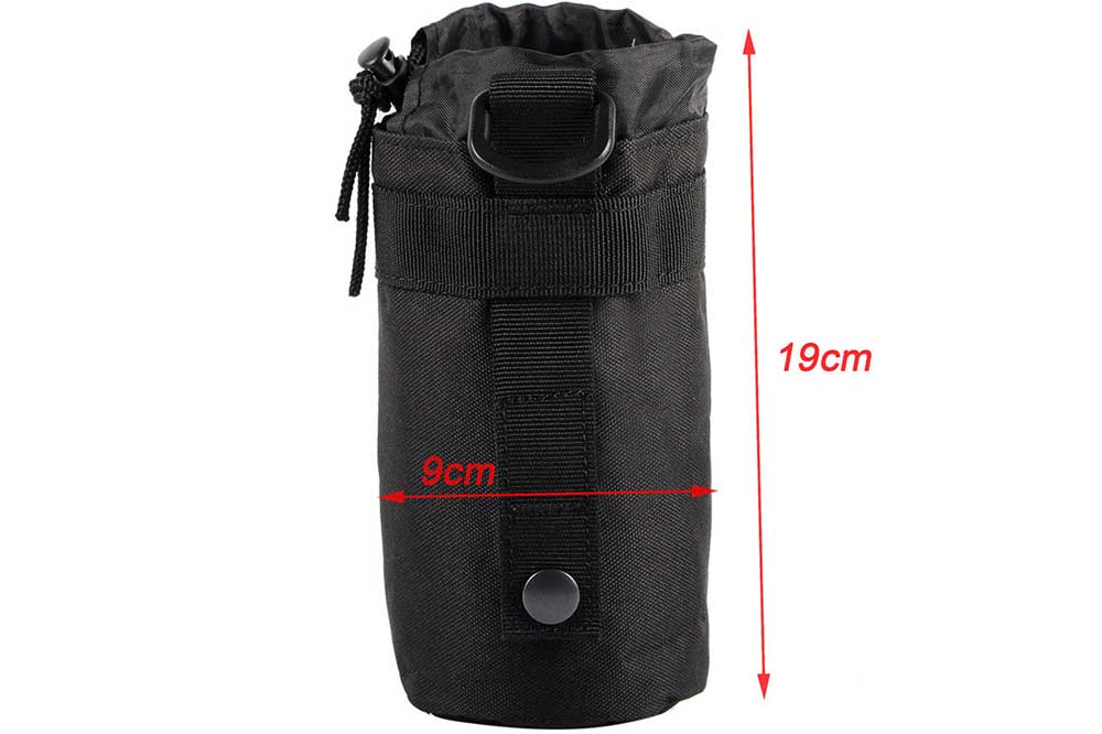 RM24 Gürteltasche für 500 ml Flaschen, schwarz – Bild 5