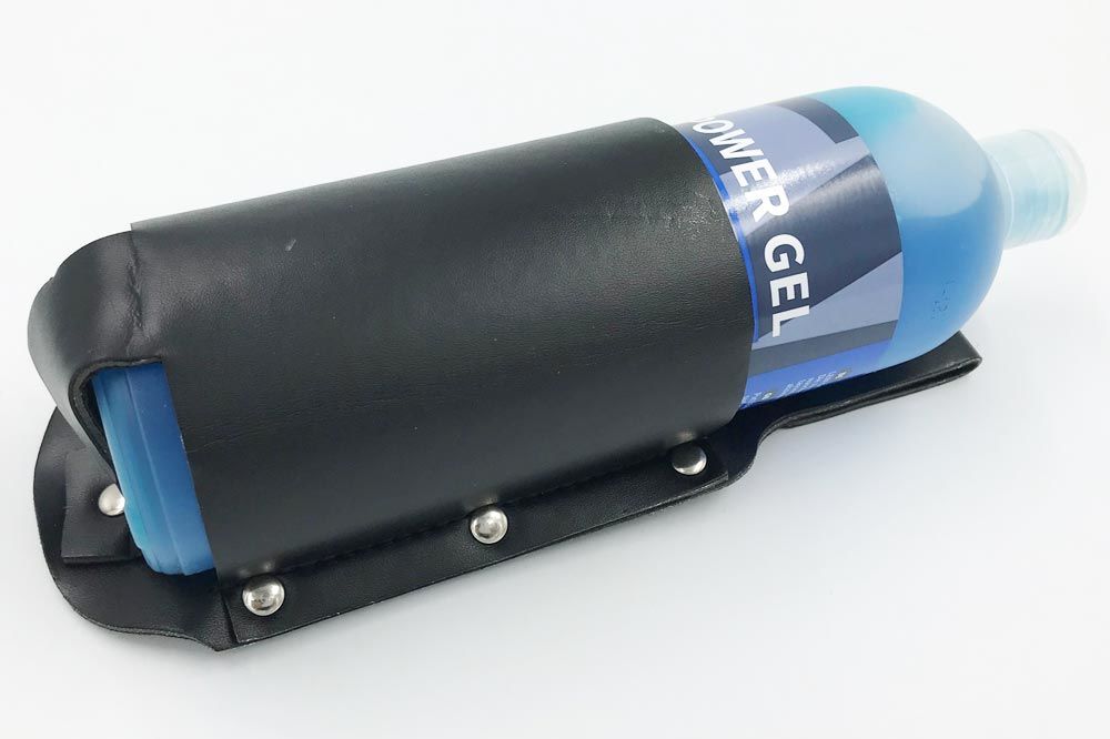 Cleaning Tools 94 PU-Leder-Tasche für 500 ml Flaschen und Dosen, schwarz – Bild 2