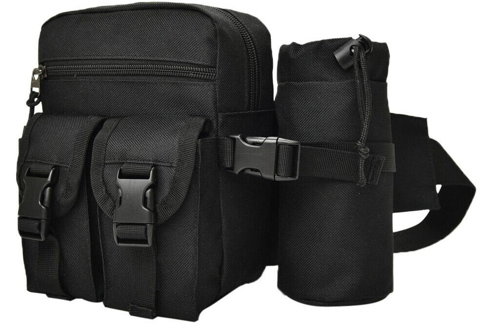 RM24 Gürteltasche inkl. abnehmbarer Flaschentasche, schwarz