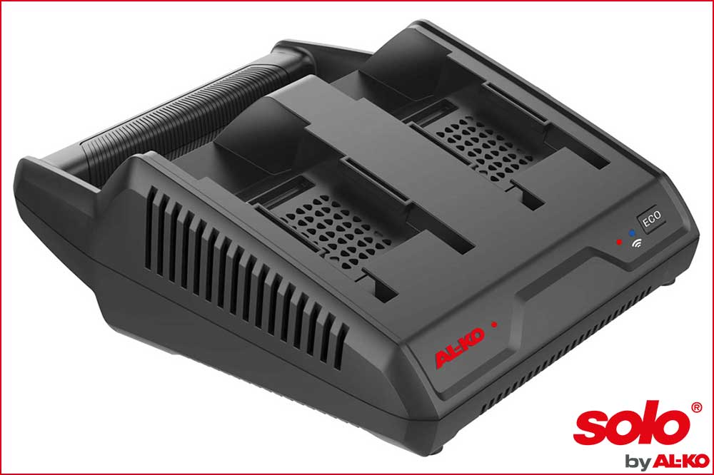 solo by AL-KO 114018 Doppelladegerät C 200 Li, 36 V