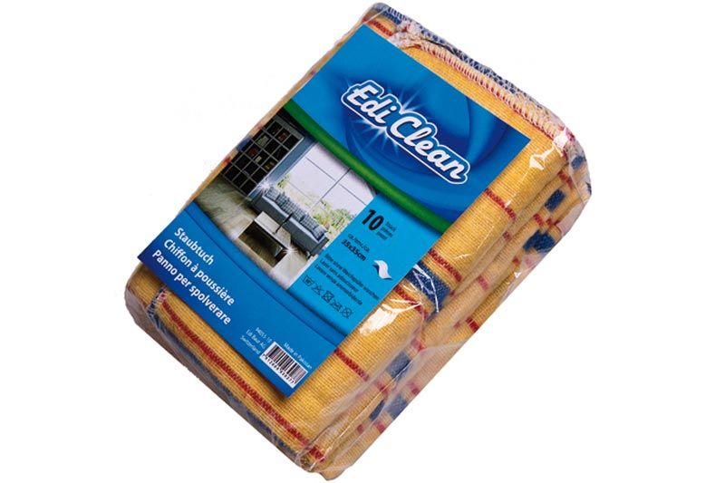 Edi Clean 94055-10 Staubtuch gewebt 35 x 35 cm - 10 Stück