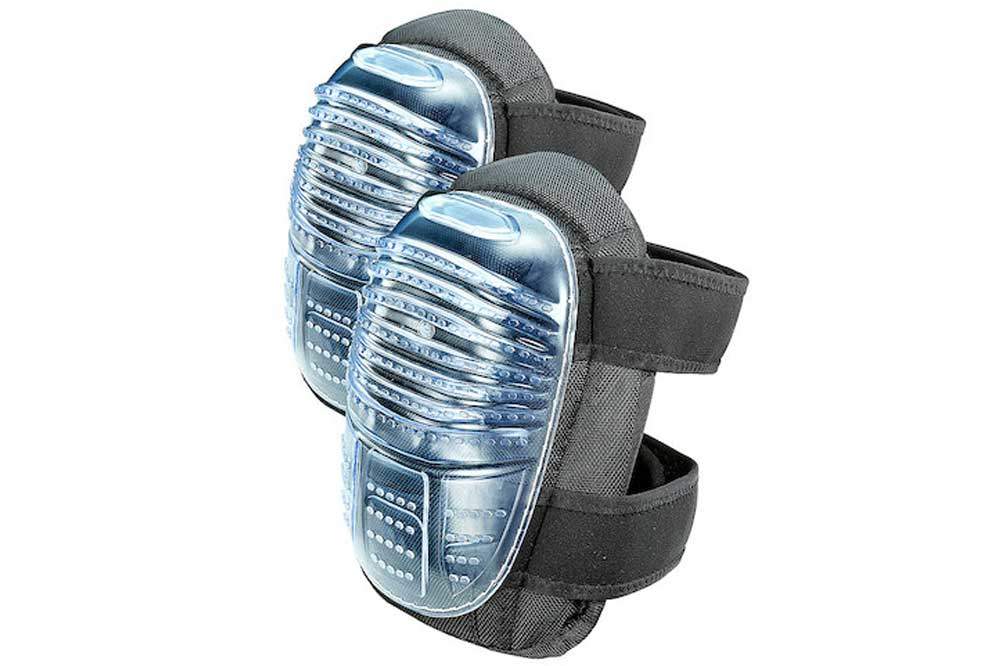 TECHNOCRAFT Knieschoner Paar mit Gelkissen, schwarz