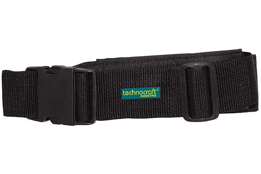 TECHNOCRAFT Polyester-Gürtel, 80 - 140 cm, schwarz
