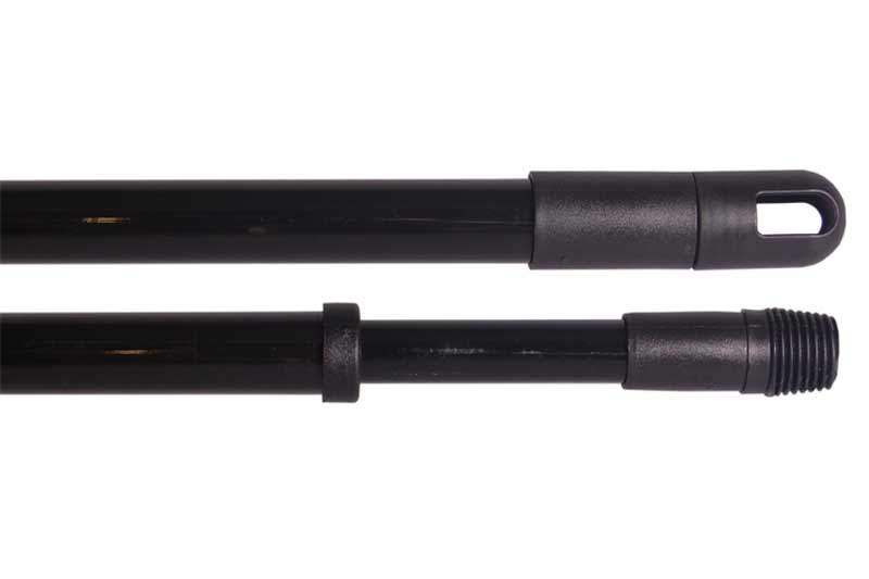 Cleaning Tools 94 Teleskopstiel mit DIN-Gewinde und Drehaufhänger, 75 - 133 cm, schwarz