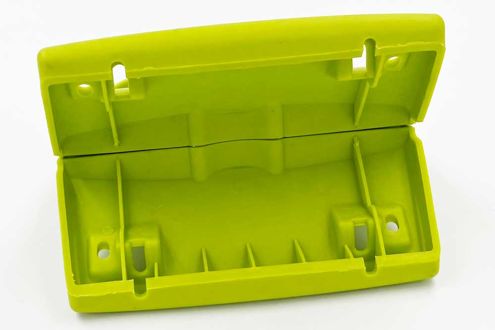 verve Schlauchdurchführung 4-fach, 175 x 155 x 110 mm, grün – Bild 4