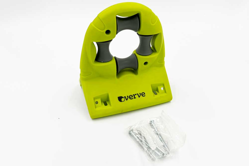 verve Schlauchdurchführung 4-fach, 175 x 155 x 110 mm, grün – Bild 3