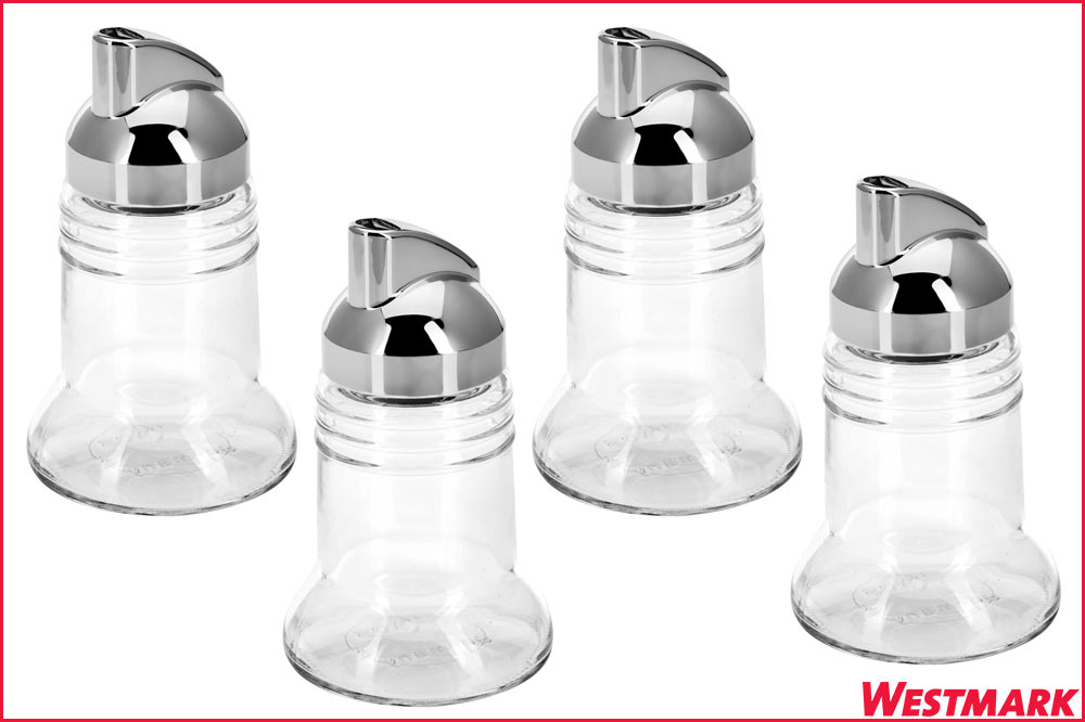 WESTMARK Mehrzweckgiesser Paris-Chrome, 4er-Set