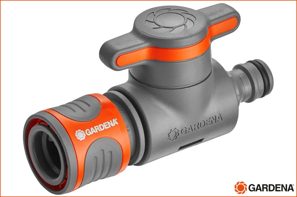 GARDENA 18267-20 Regulierventil mit Schnellverschluss-System