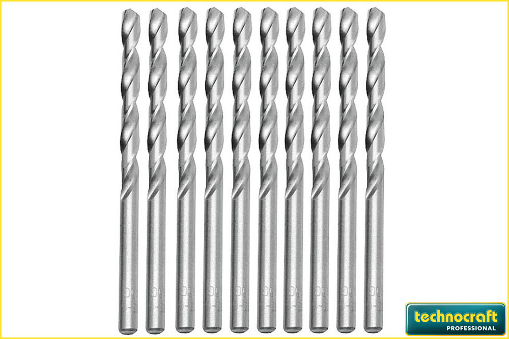 technocraft HSS-G Spiralbohrer 2.5 mm – 10er Packung